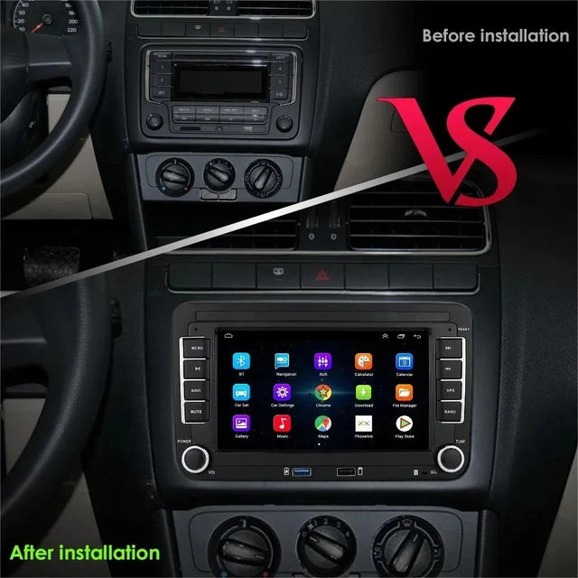 Radio Multimedia con Android para coche 📻