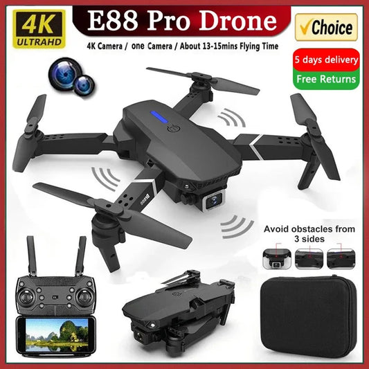Dron profesional E88pro 4K 📷
